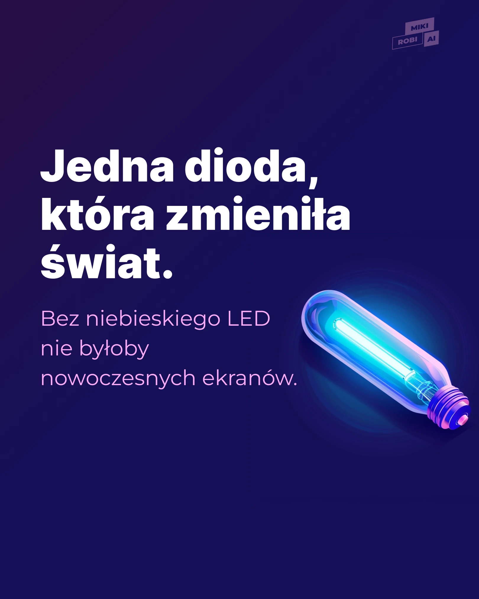 Historia niebieskiego LED-a