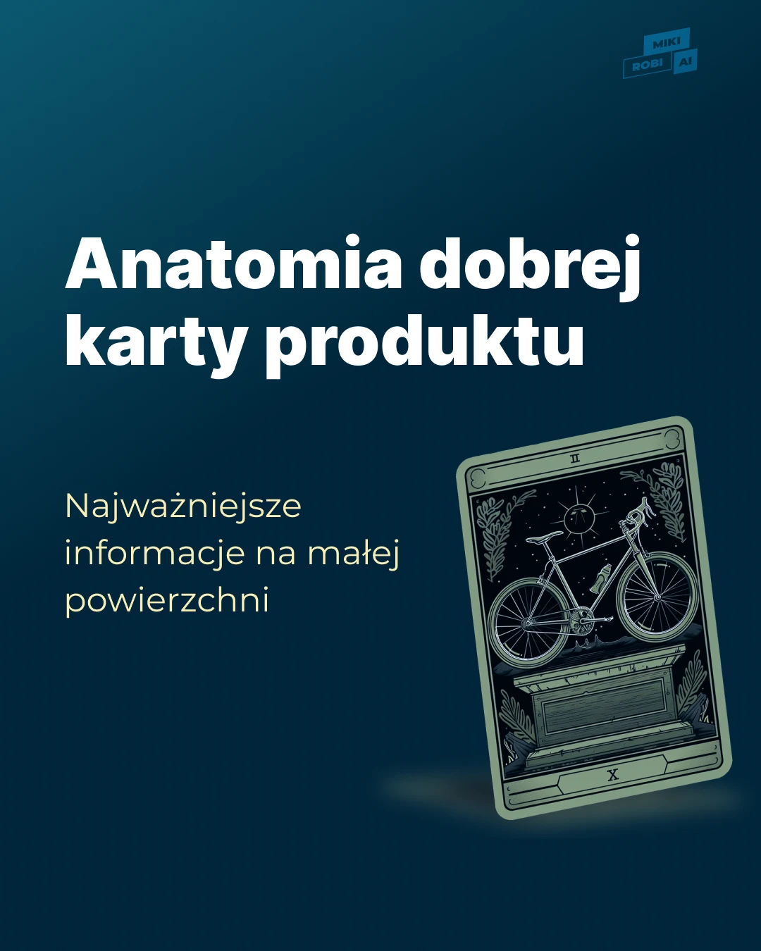 Anatomia dobrej karty produktu - MikiRobiAi