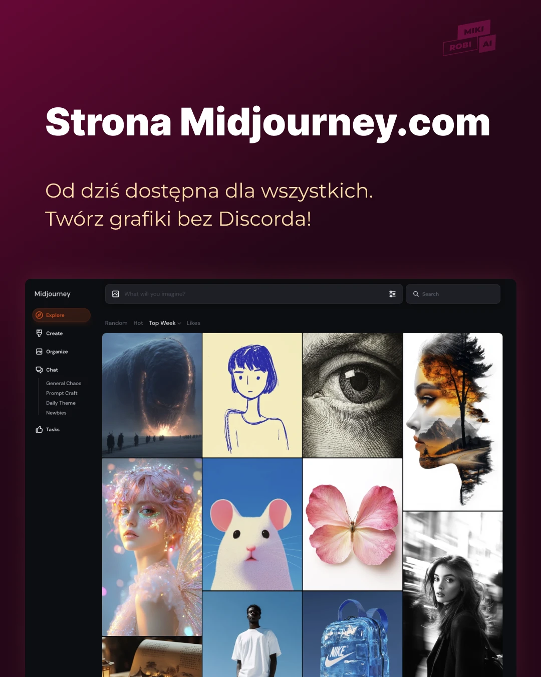 Midjourney za darmo!