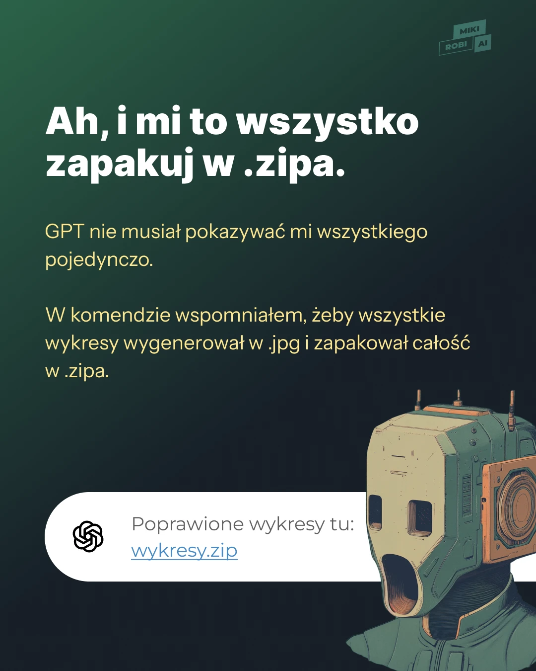 automatyzacja z chatGPT