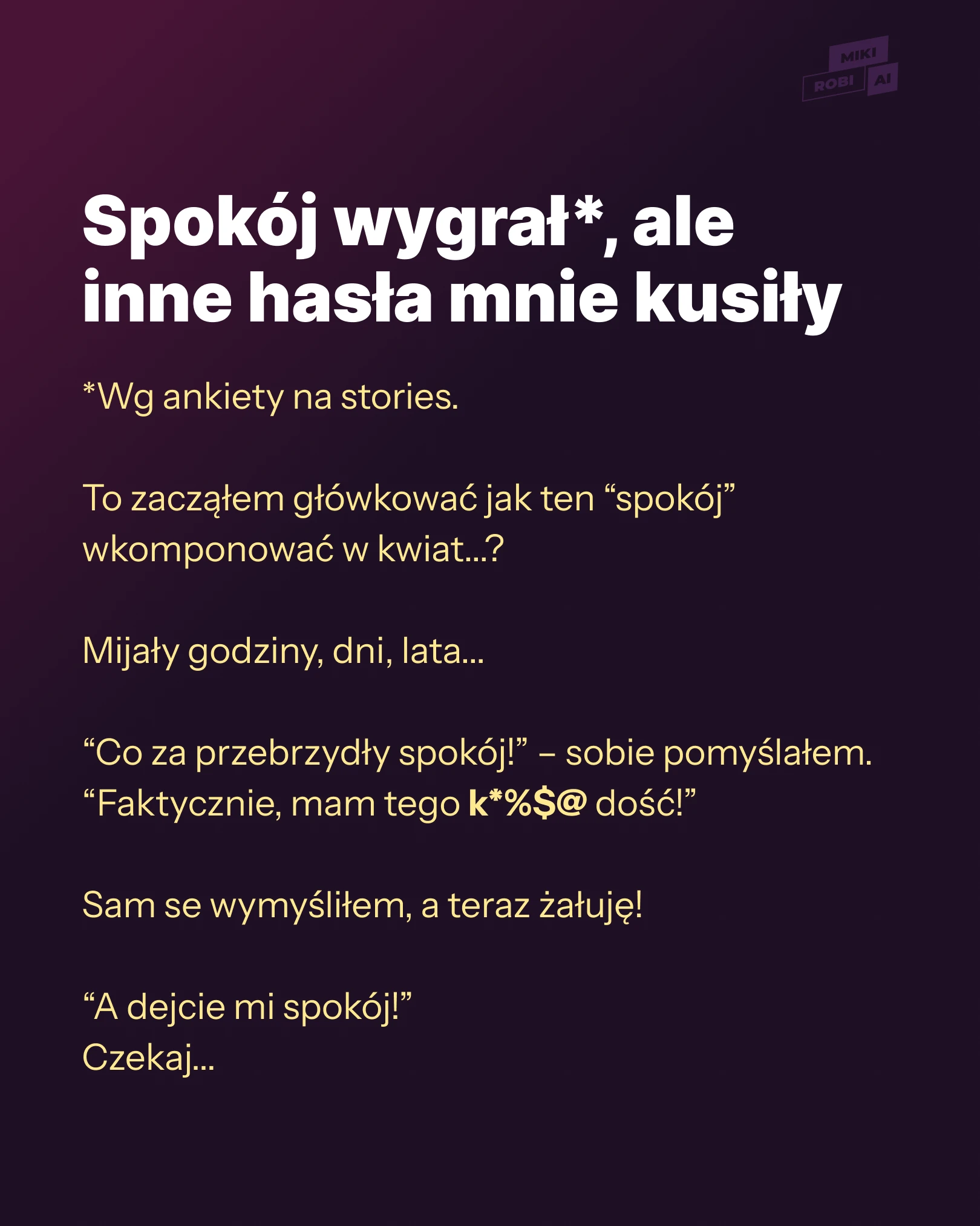 proces myślowy