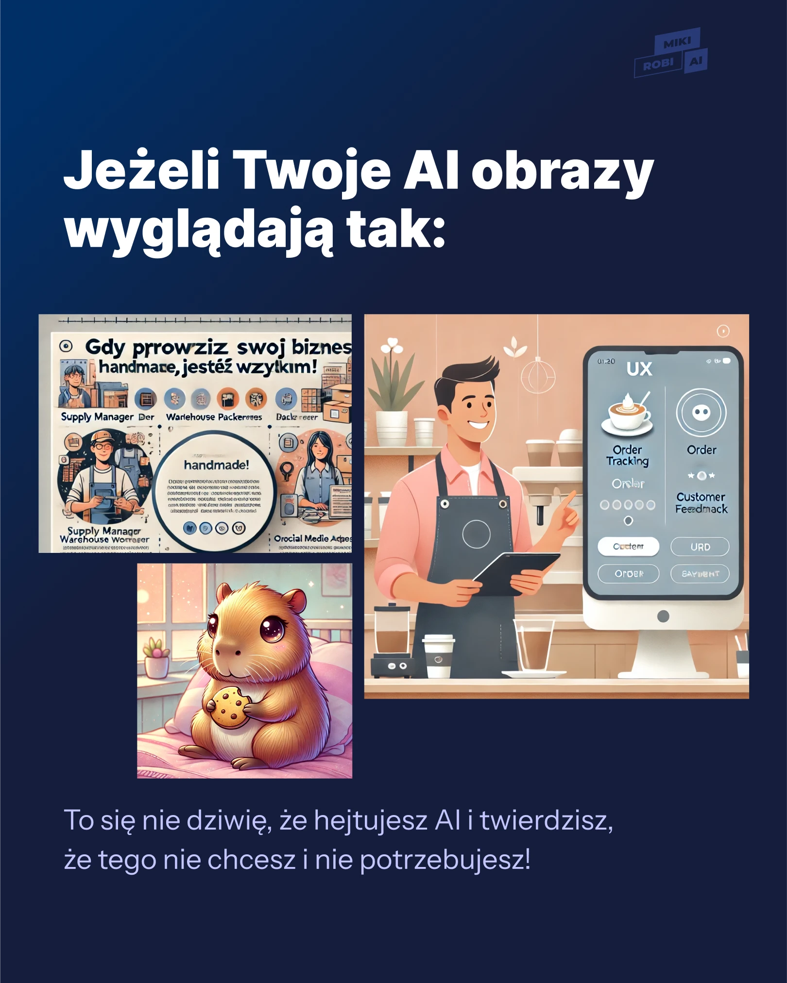 Przykład złego AI dla grafików