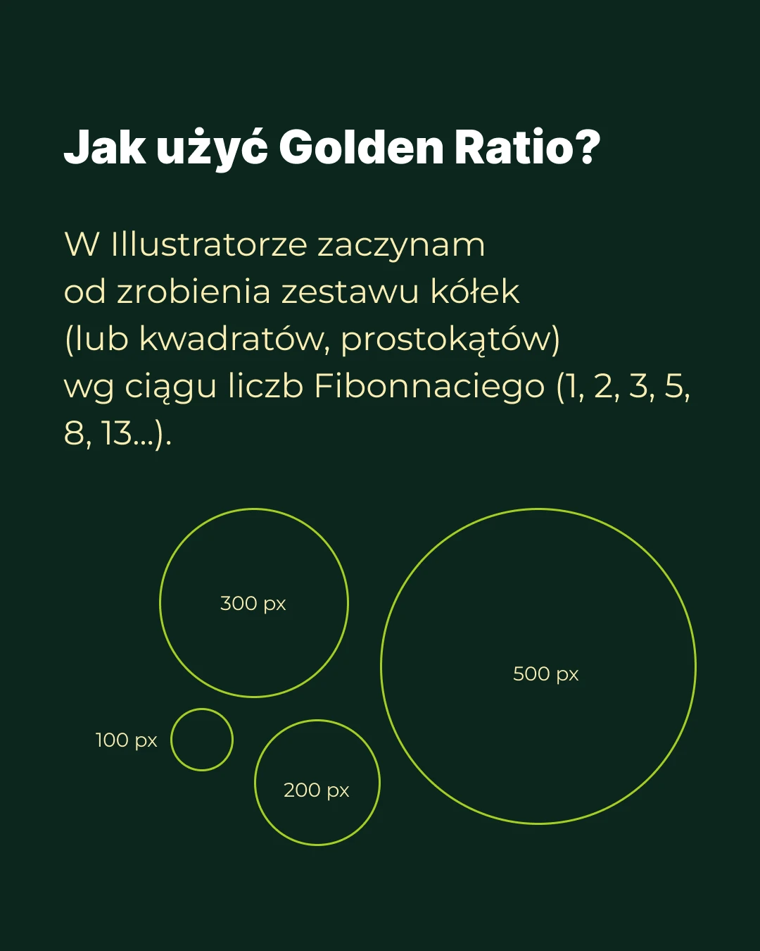Jak użyć golden ratio?