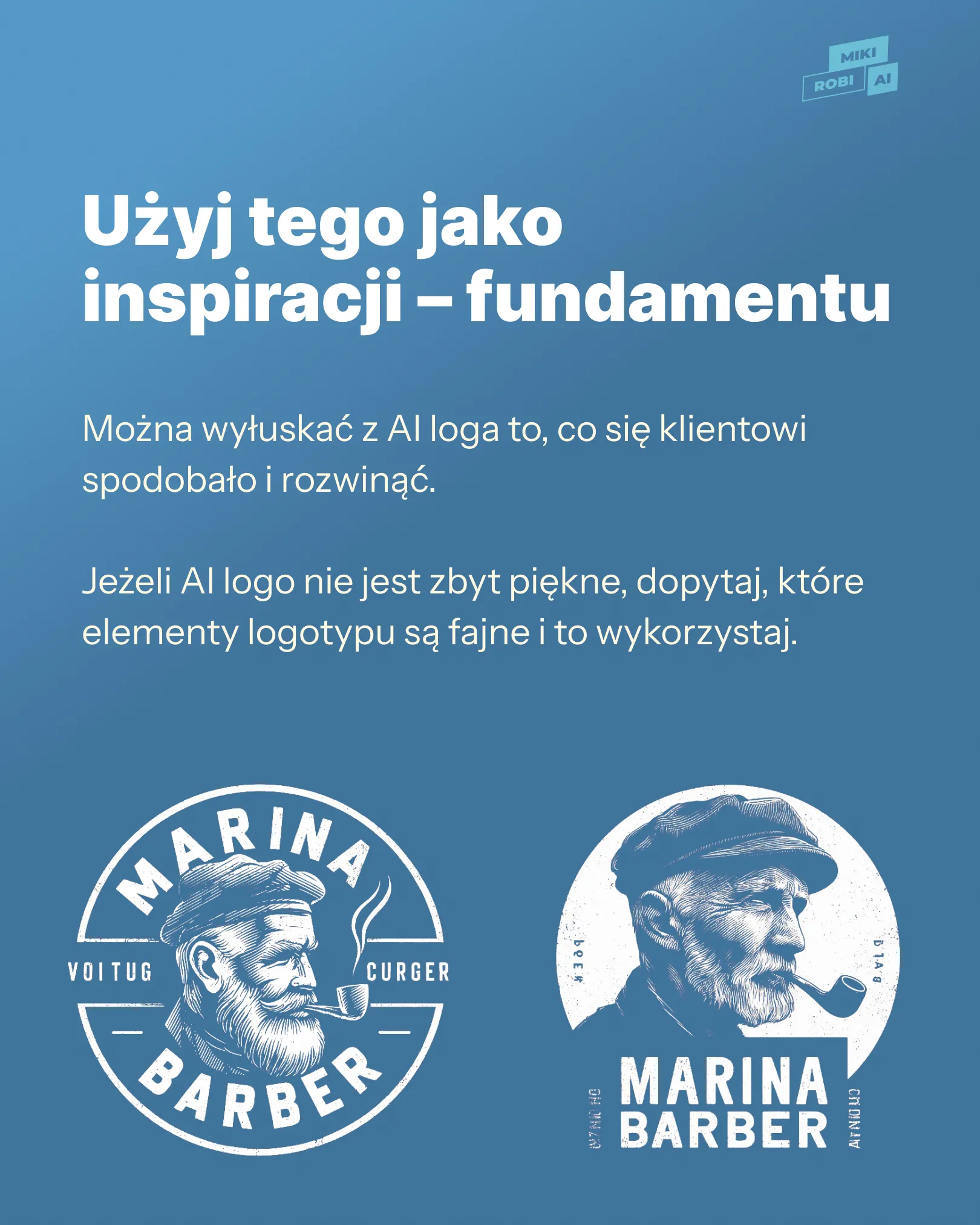 Przykłady AI logo