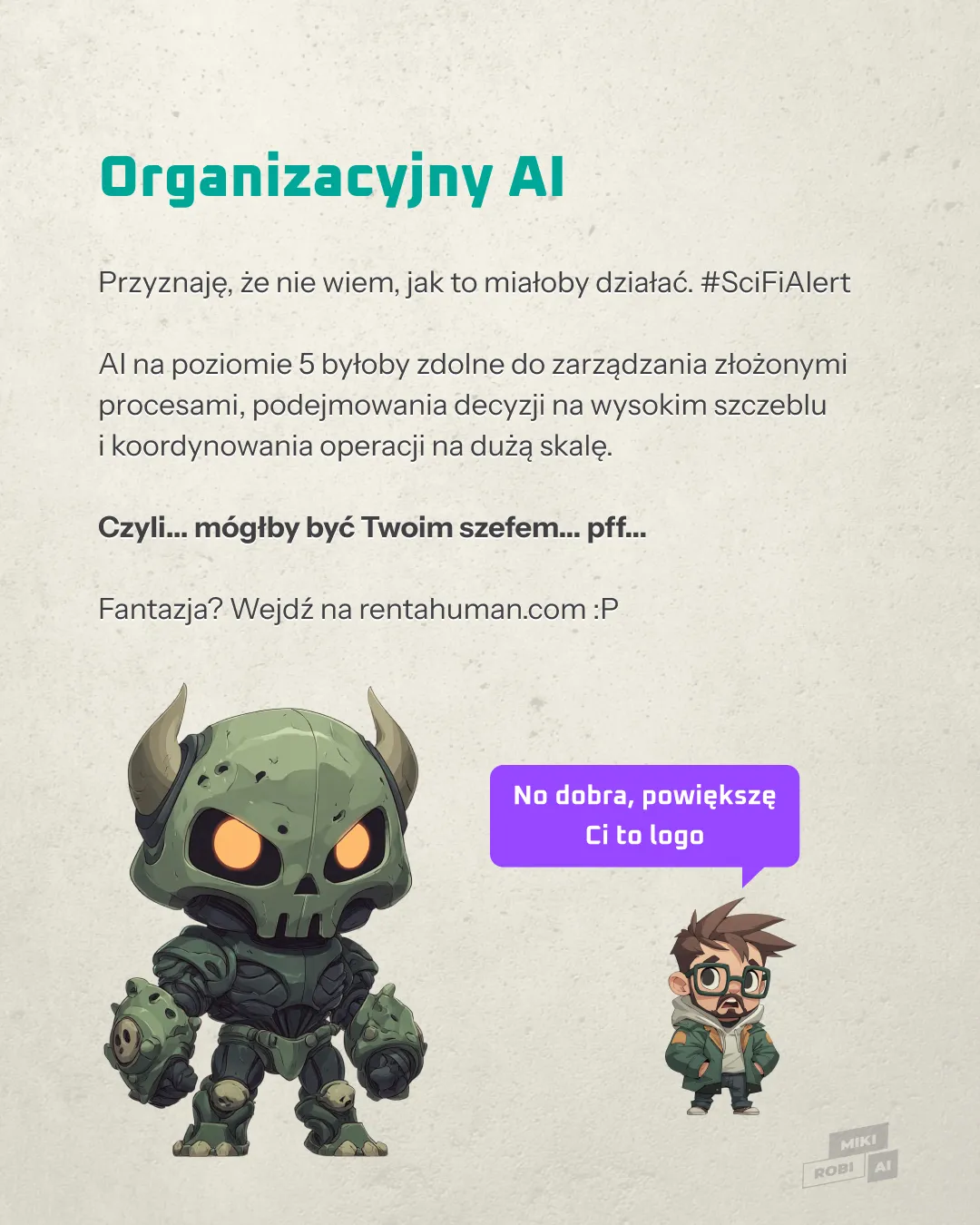 Ai który prosi ludzi o pomoc