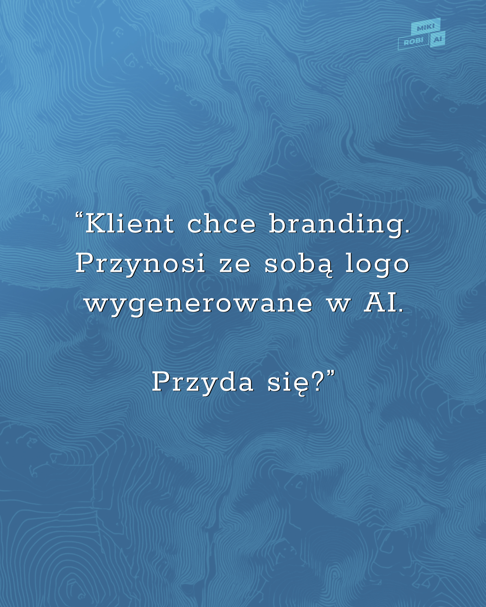 Klient przynosi AI logo, co dalej?