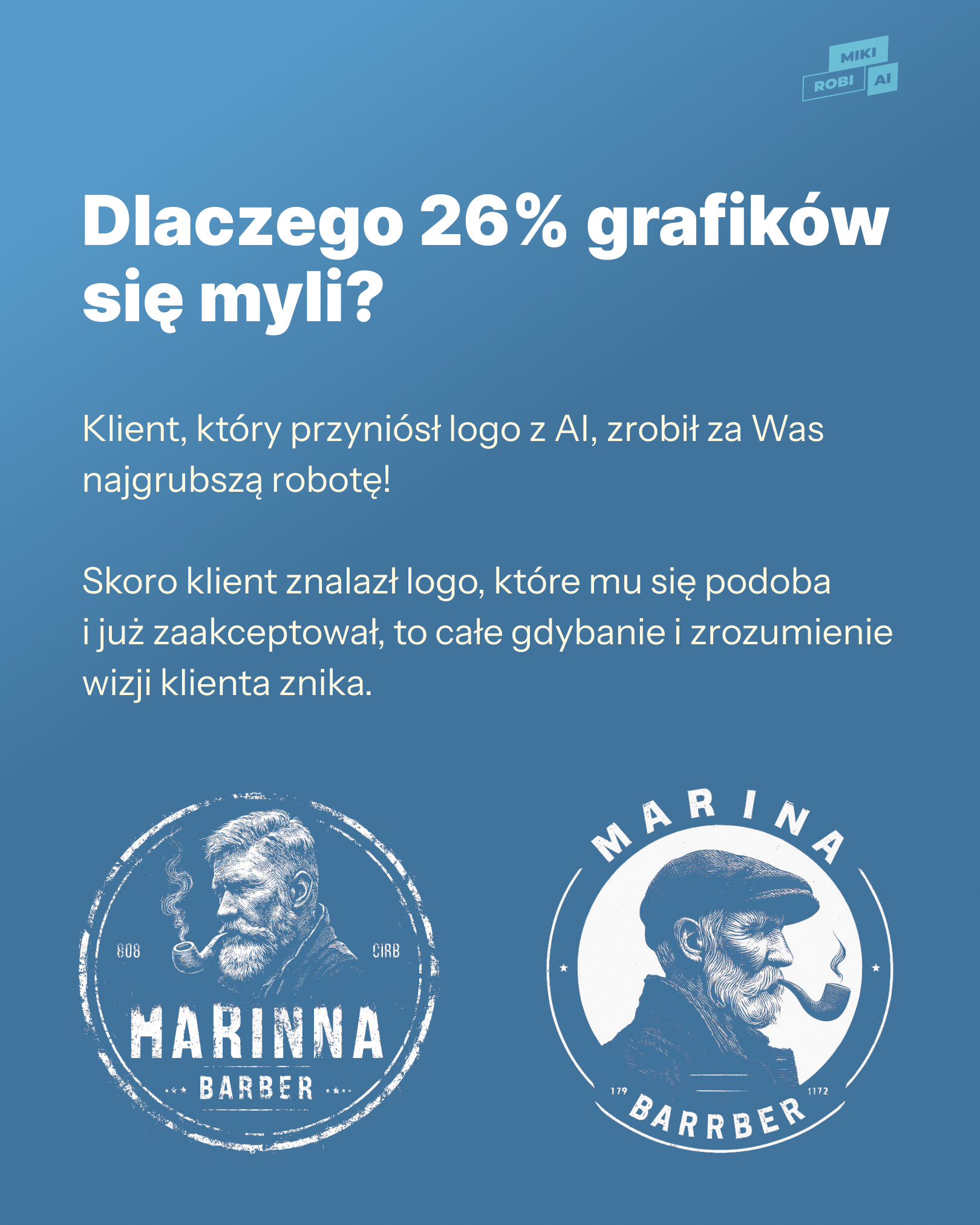 Przykłady AI loga