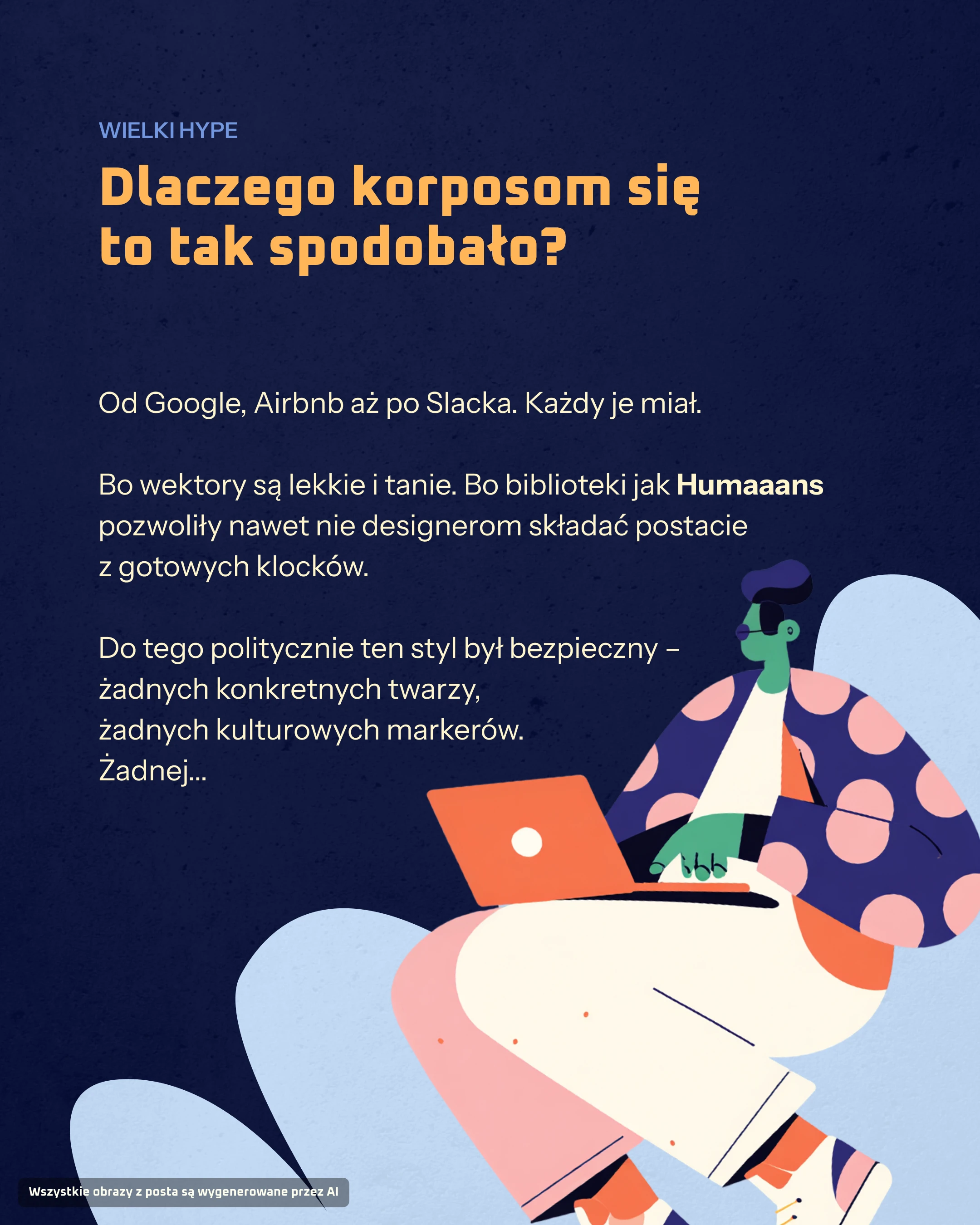 Geometryczne postacie w pastelowych kolorach na stronie banku