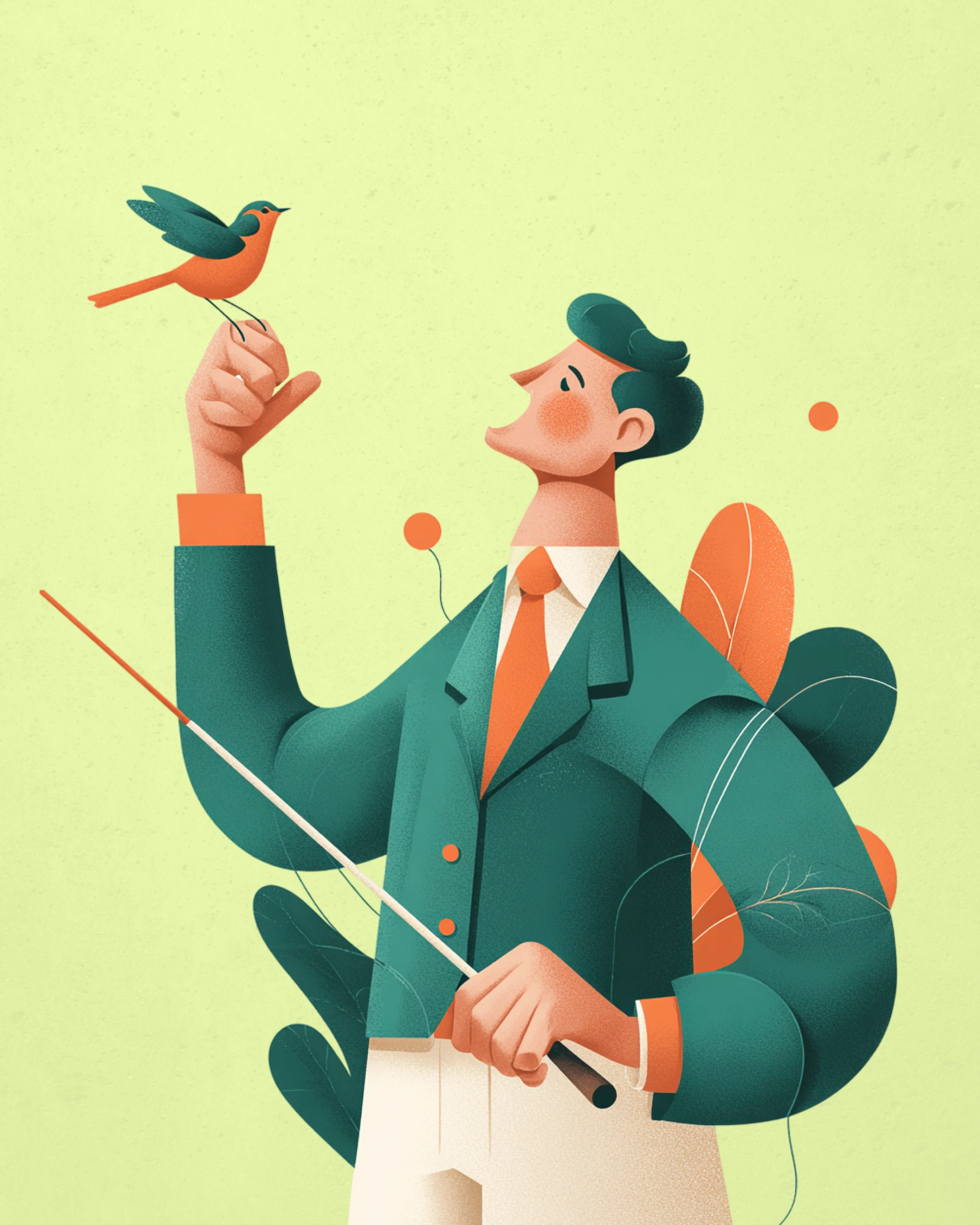 Prezentacja spójnego systemu wizualnego z bibliotek Humaaans i Open Peeps