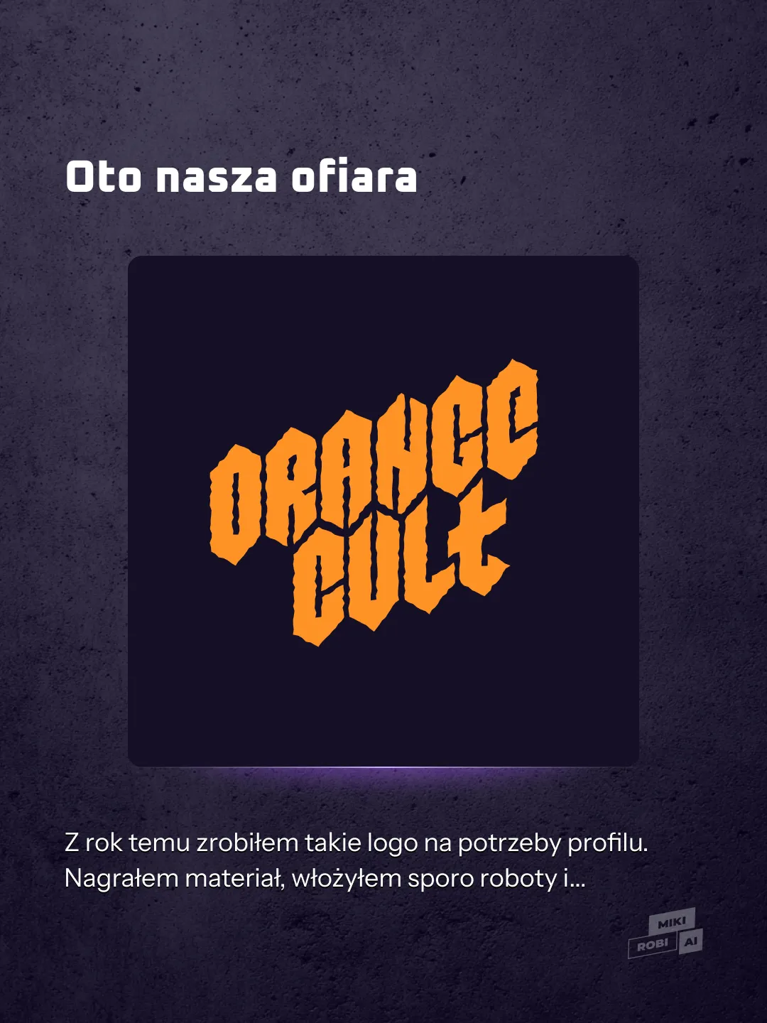 Projekt który przestał się podobać