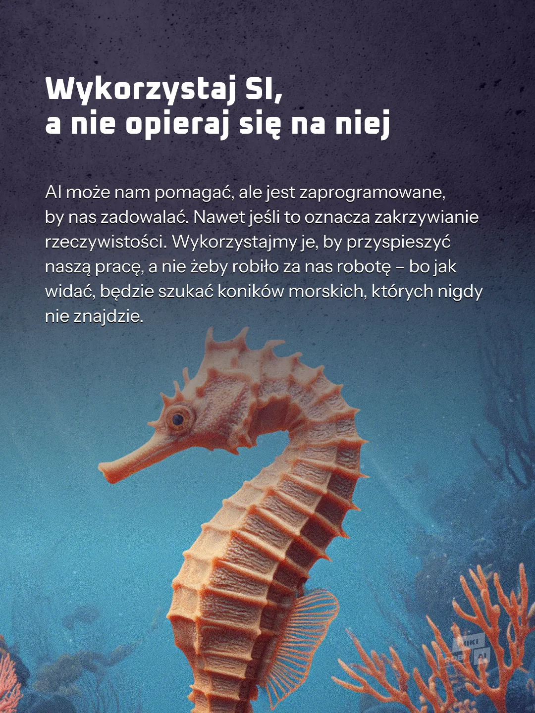 Konik Morski z AI