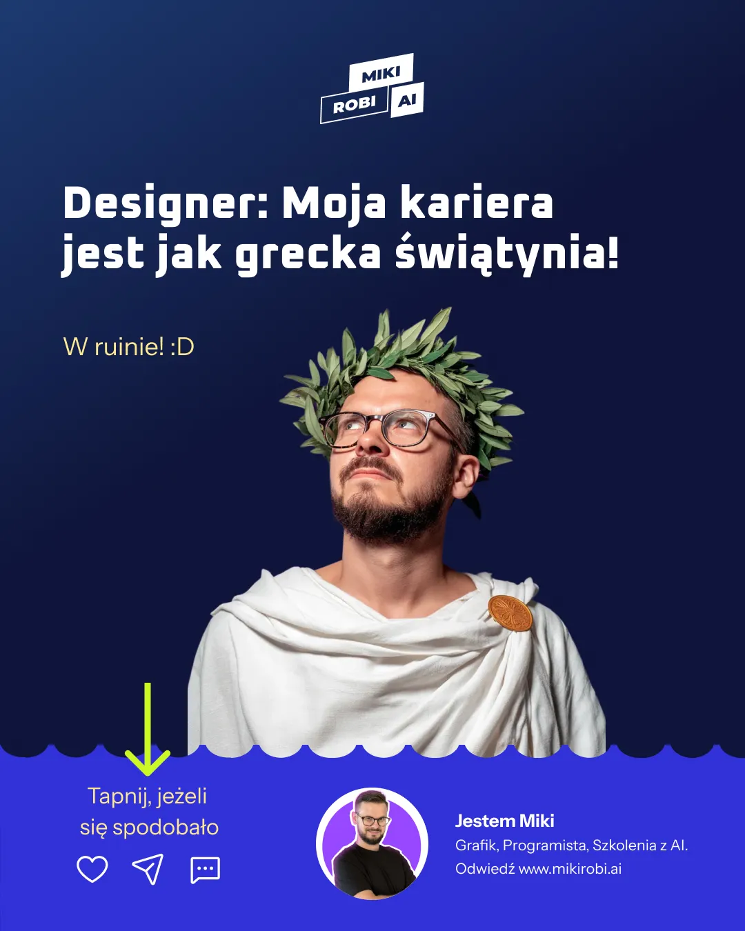 Suchar o grecki dla grafików