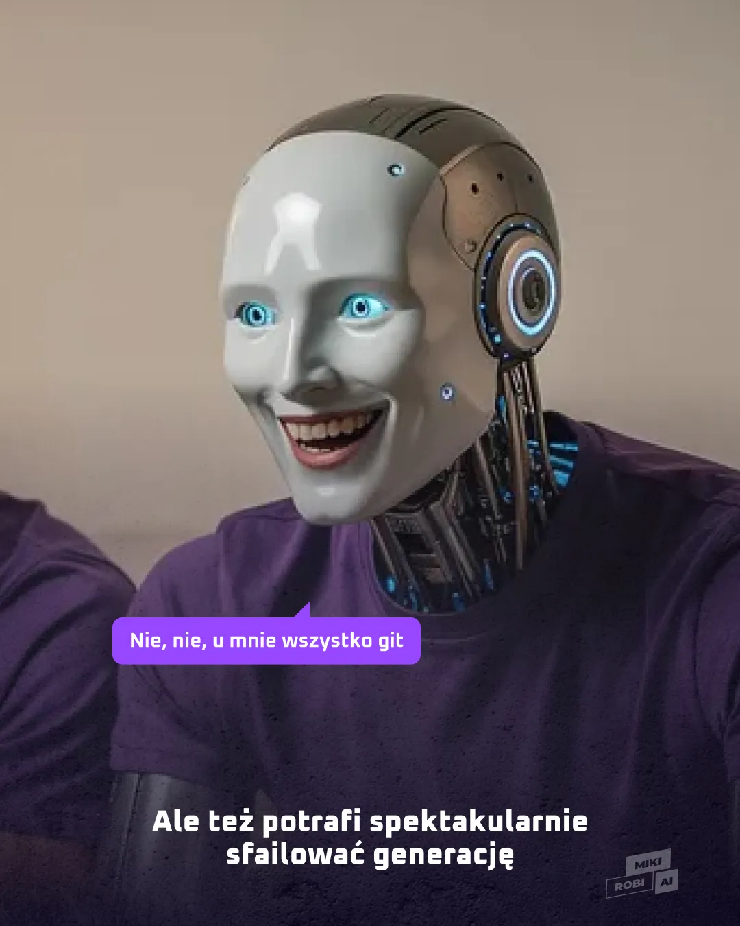 Wynik generowania tekstu przez Flux 2 do brandingu