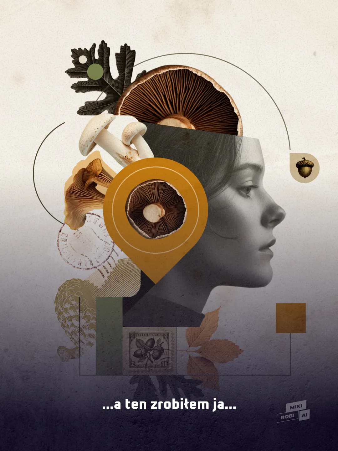 Unikalny projekt graficzny z połączeniem AI i ludzkiej kreatywności