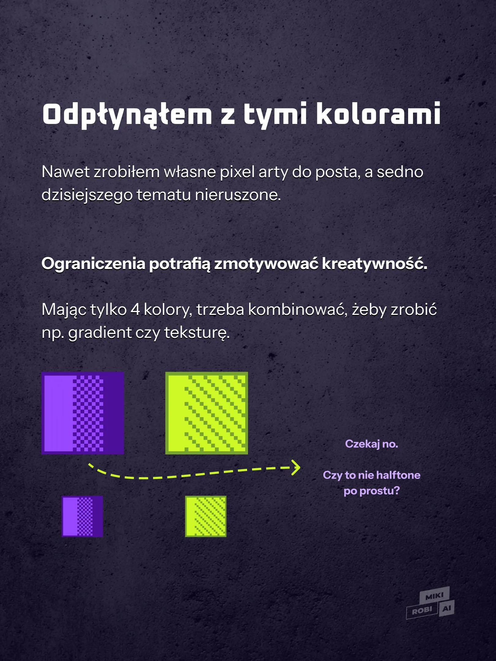 Jak robić gradienty w pixel art