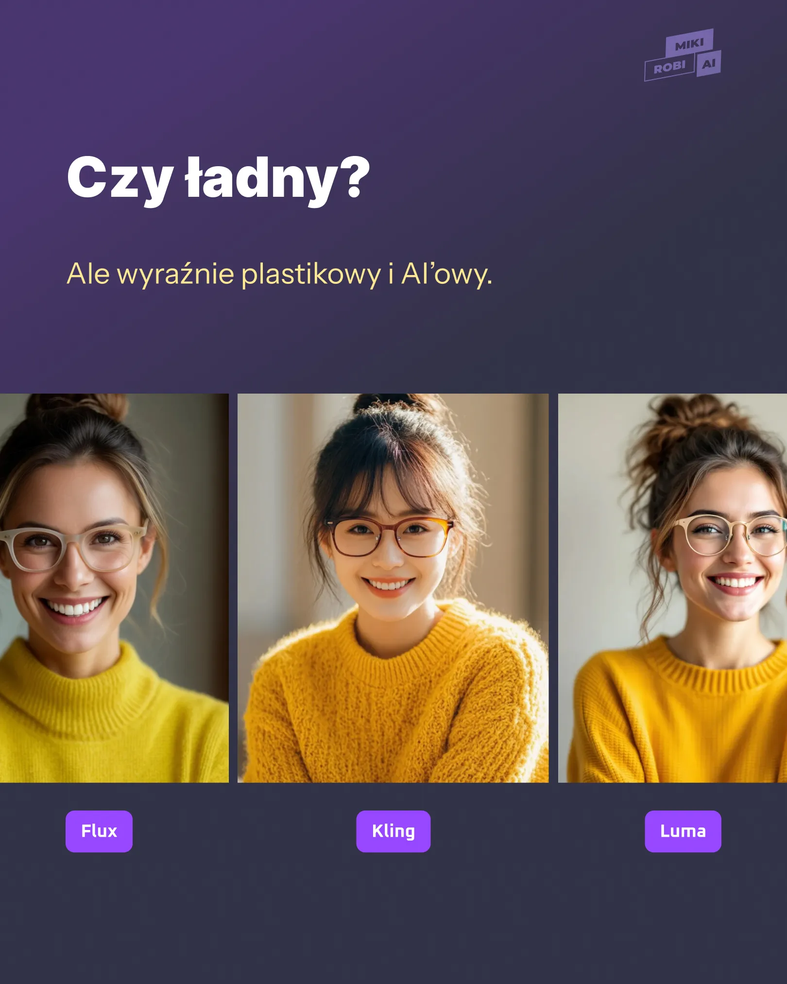 porównanie sztucznego piękna