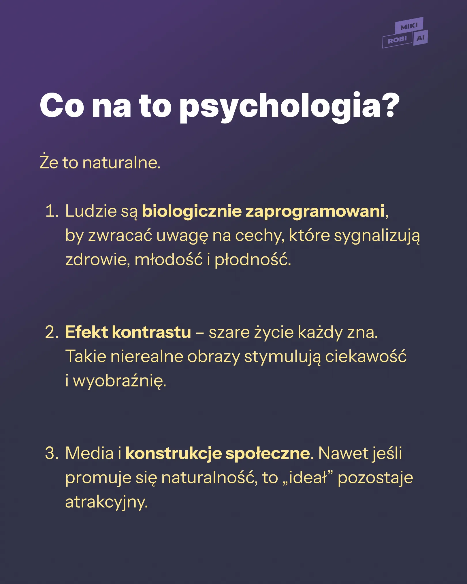 AI plastikowe twarze vs naturalne 