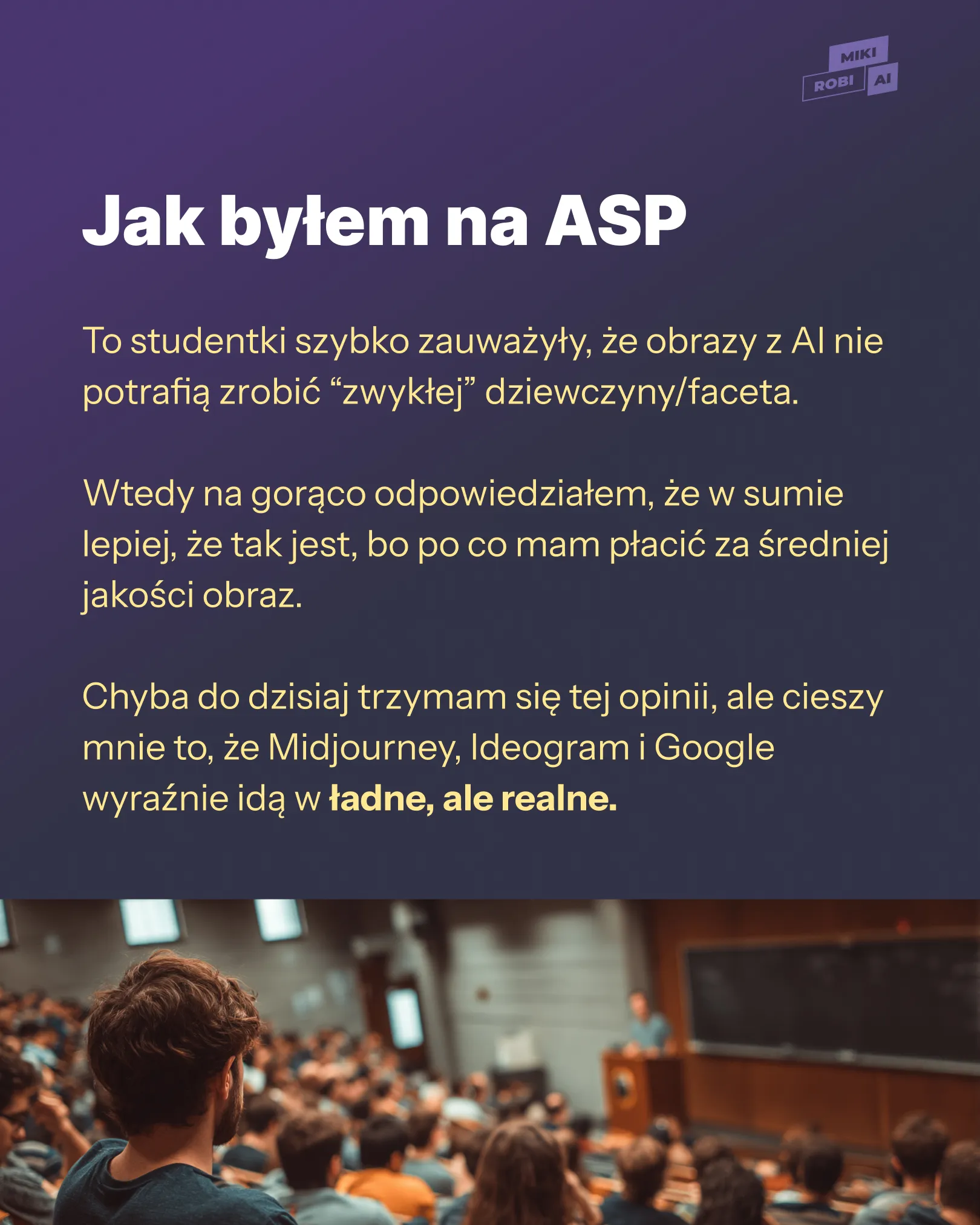 Quiz wyboru AI postaci 