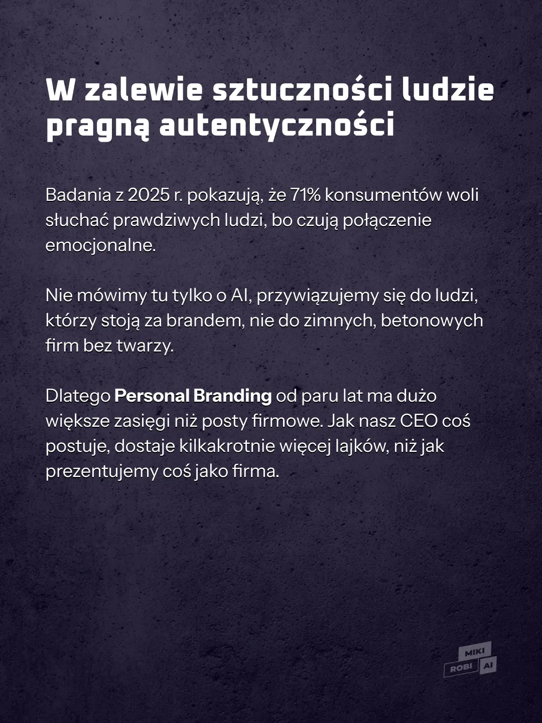 dlaczego personal branding jest taki ważny