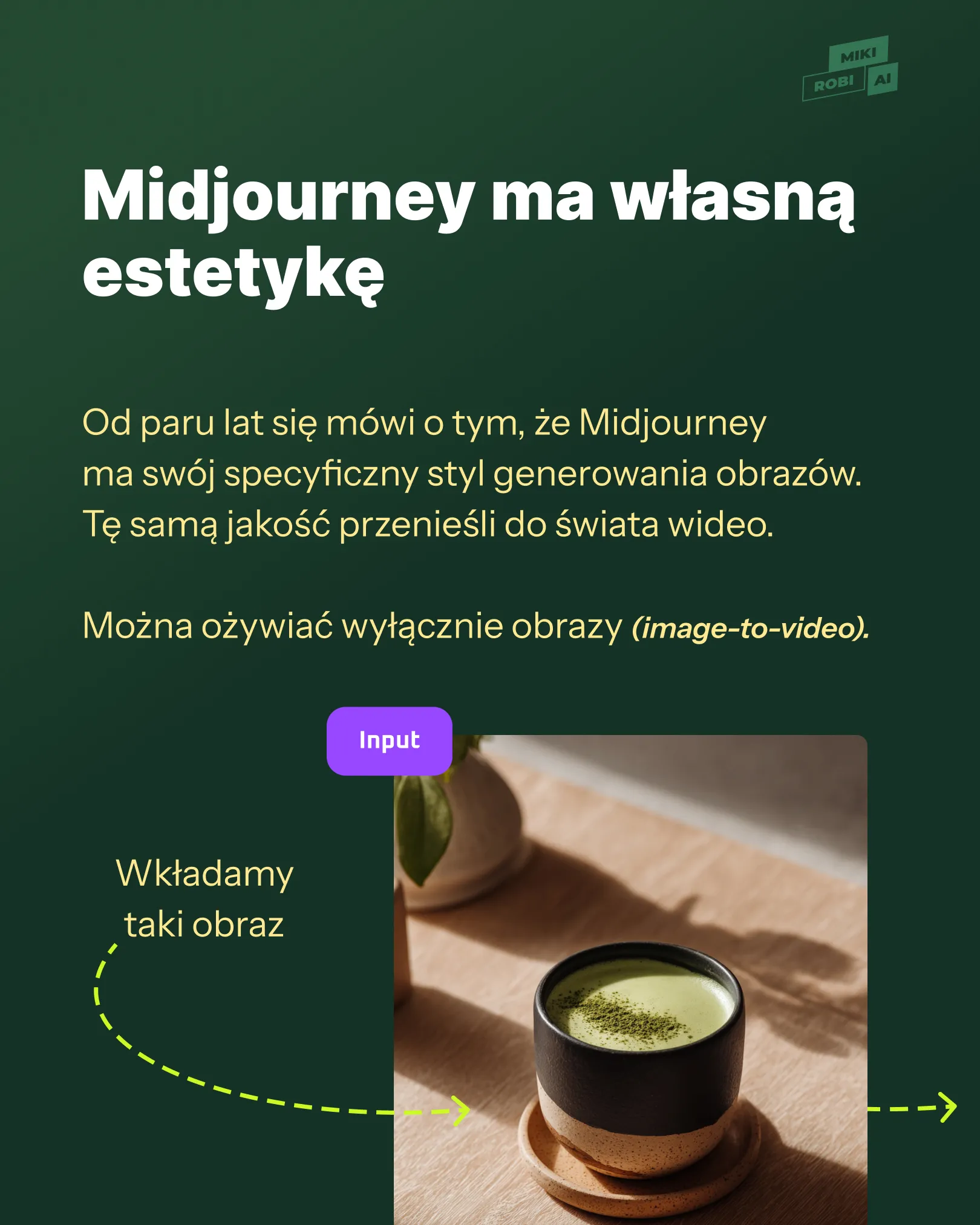 Proces image-to-video w Midjourney