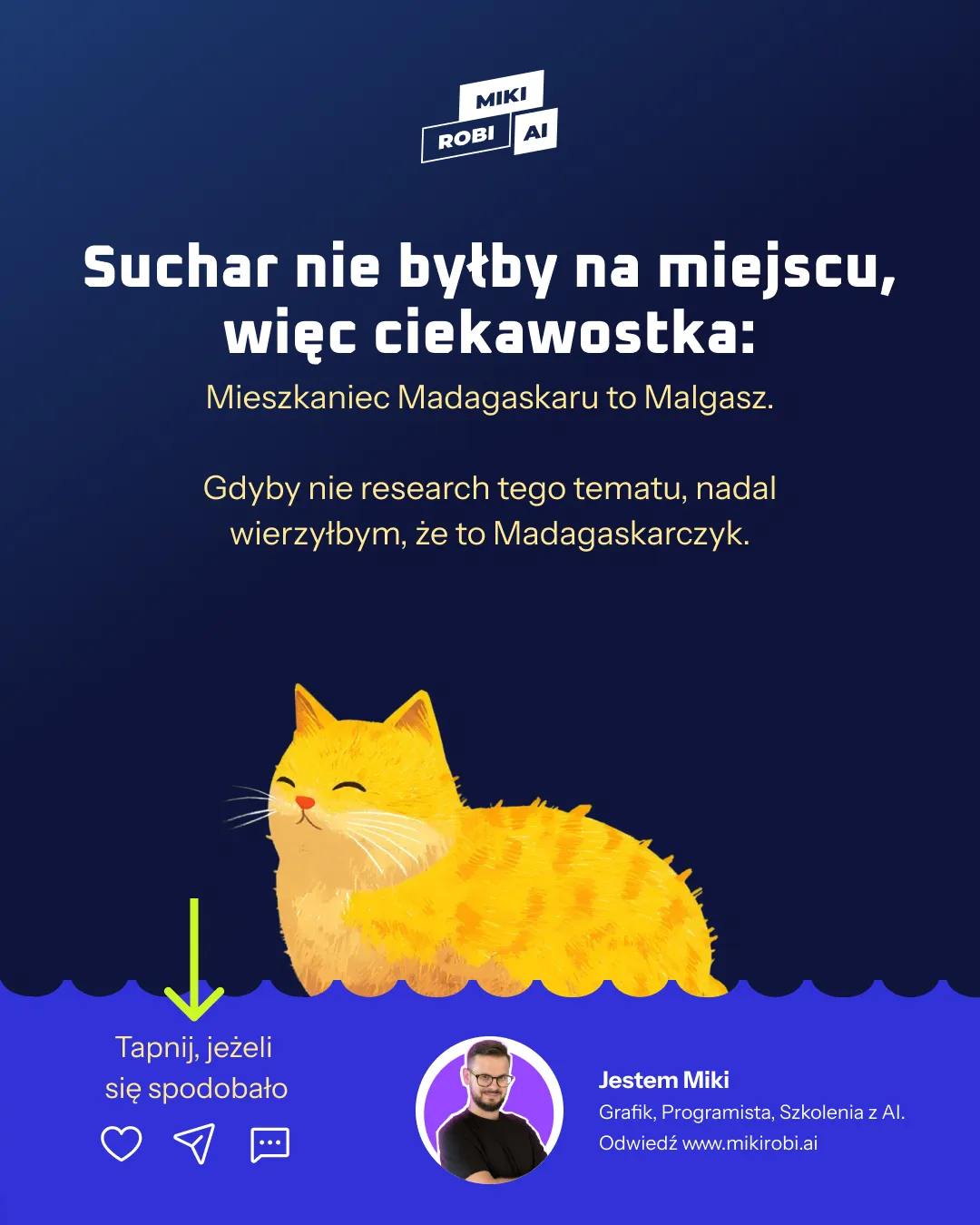 Malgasz to mieszkaniec Madagaskaru