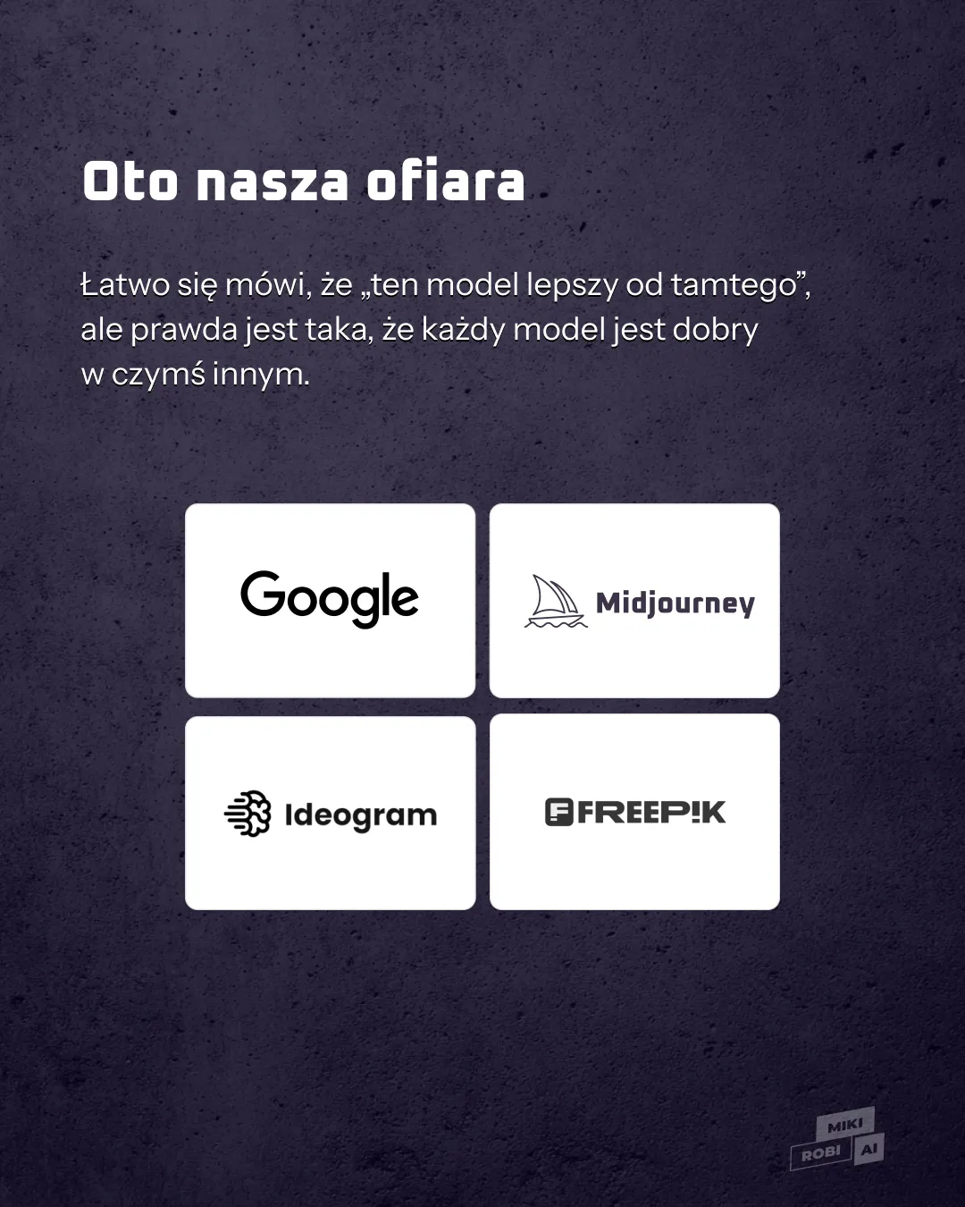 Modele AI do generowania obrazów