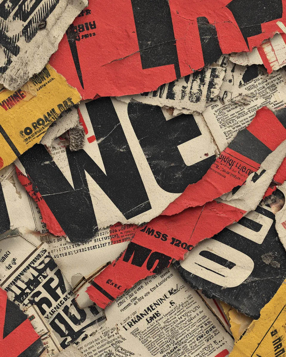 Newspaper Cutout