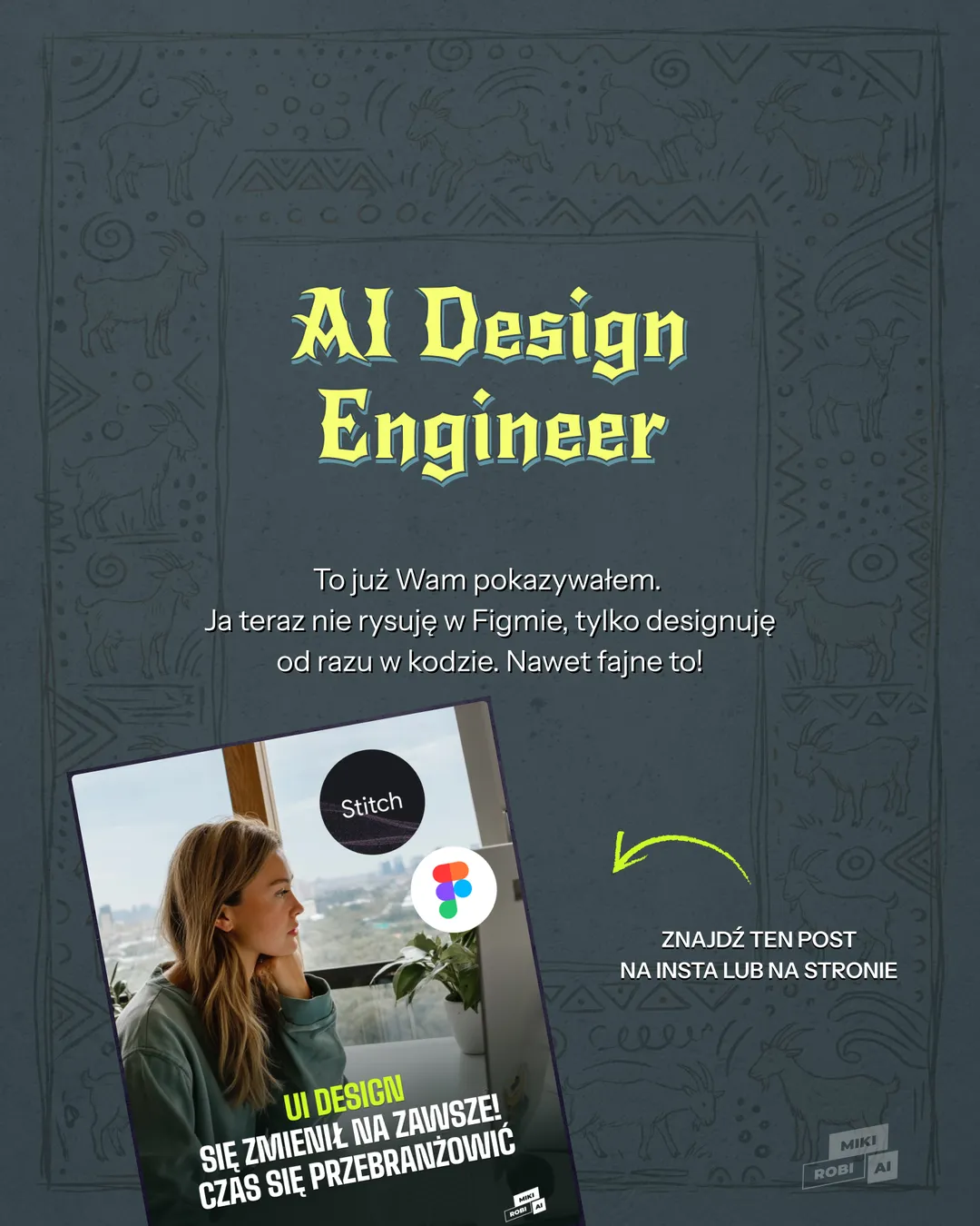AI Design Engineer - projektant UI/UX pracujący w Figmie i kodzie
