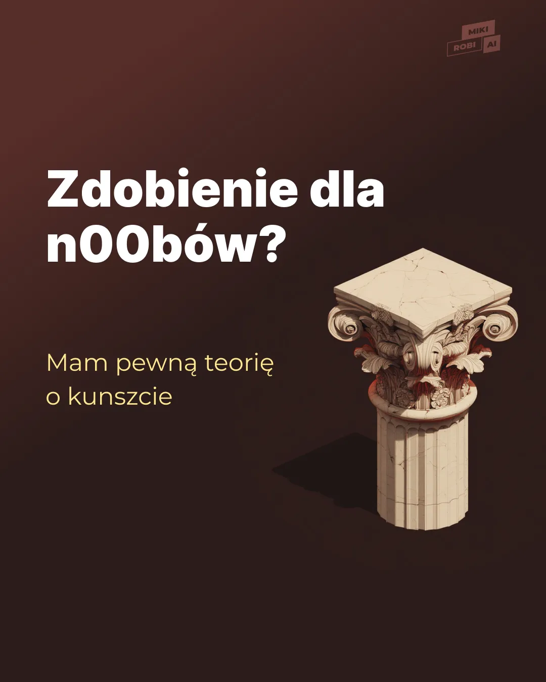 Zdobienie tylko dla n00bów?