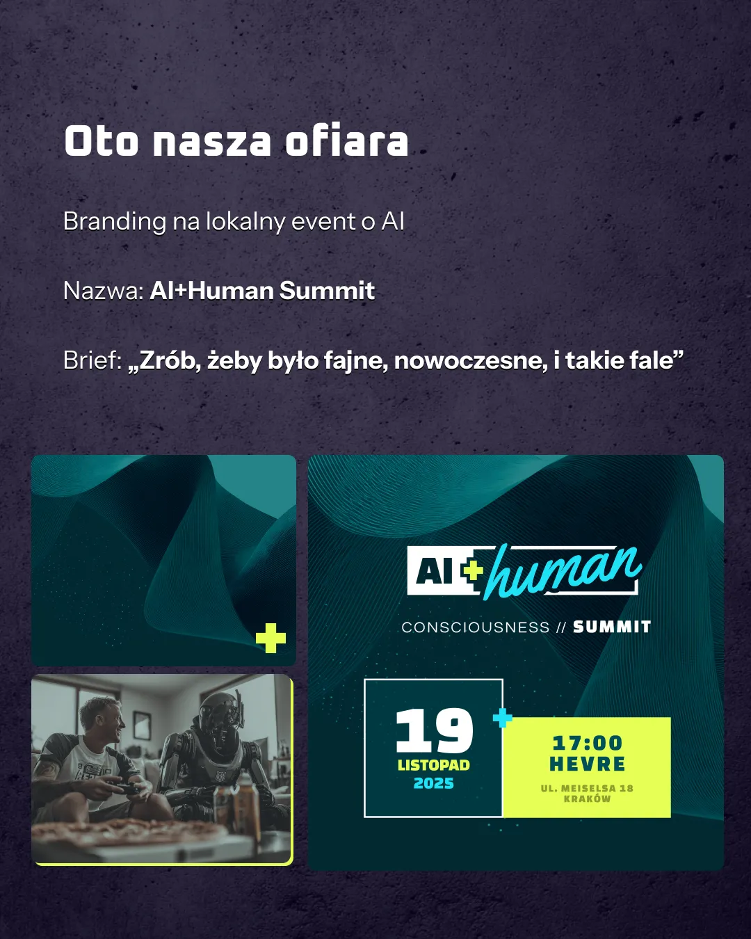 Proces łączenia świata człowieka i AI w grafice