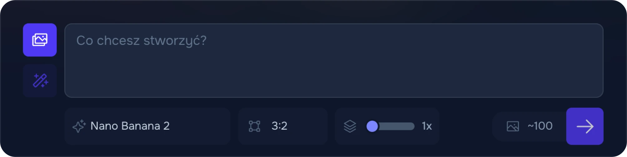 Prompt bar w aplikacji MikiRobiApke